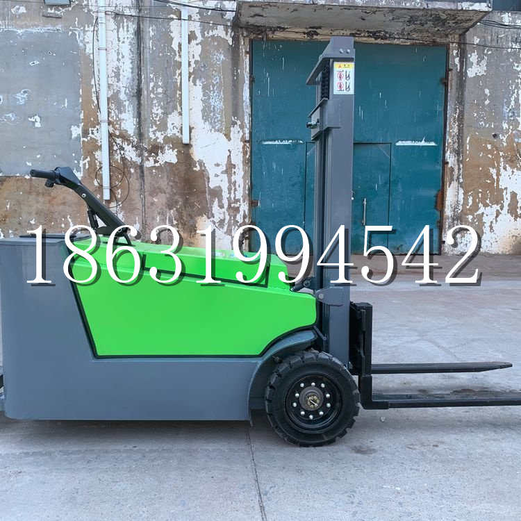 桃源县小型电动叉车1吨2吨步行站驾式电瓶堆高充电装卸车液压升降车铲车