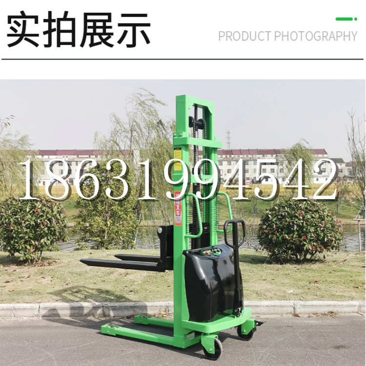 桃源县电动叉车堆高车液压铲车电瓶1吨2吨站驾步行式小型全自动叉车